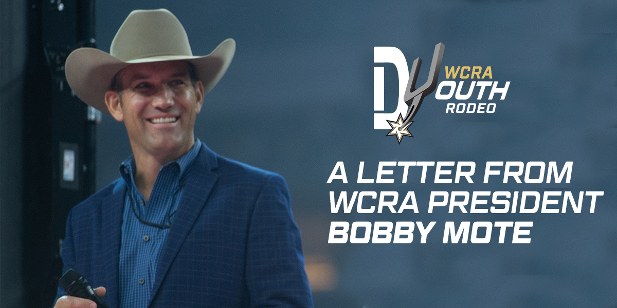 A Letter From WCRA President Bobby Mote Regarding WCRA Division Youth And The December Youth Showcase Event