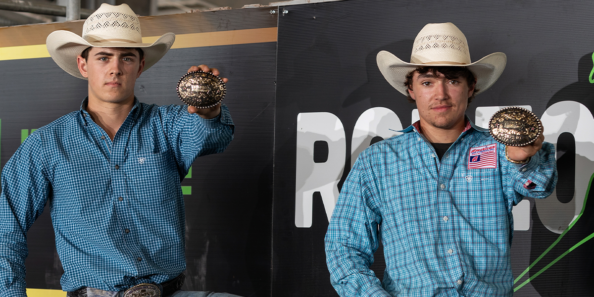 Cousins Headline the Division Youth Team Roping Pack