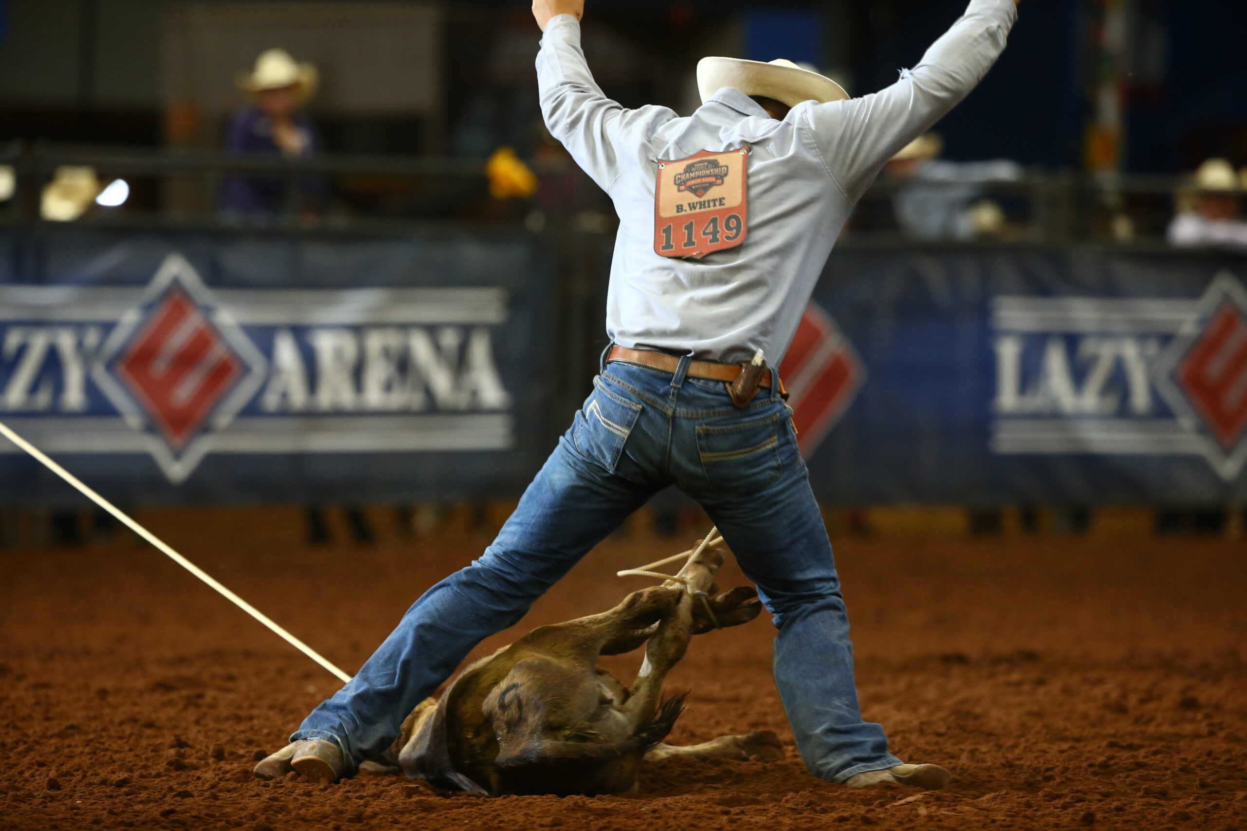 Briar White Captures Youth All Around, Tie-Down Roping Titles